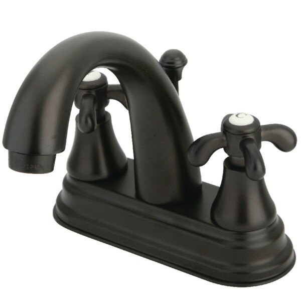 KS7615TX 4" Centerset Bathroom Faucet, Oil Rubbed Bronze
